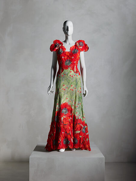 Evening dress, House of Paquin  French, silk, French