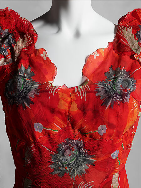 Evening dress, House of Paquin (French, 1891–1956), silk, French