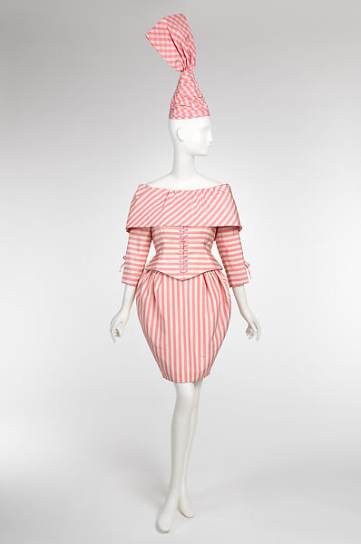 Ensemble, House of Patou (French, founded 1914), (a, b, e) silk; (f) silk, metal, crystals, (c, d) silk, cotton, French