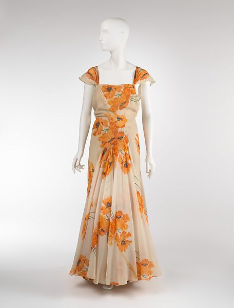 Dress, House of Patou (French, founded 1914), silk, French 