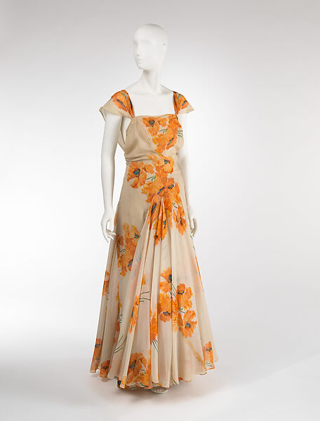Dress, House of Patou (French, founded 1914), silk, French