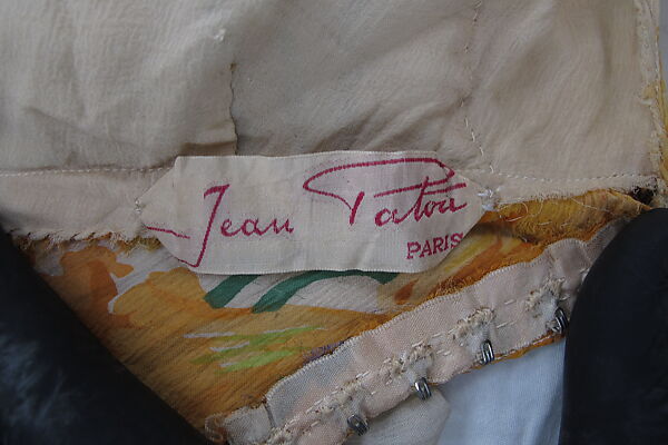 Dress, House of Patou (French, founded 1914), silk, French