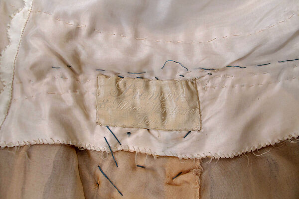 Tea gown, Premet (French, ca. 1911–1932), silk, metal, French