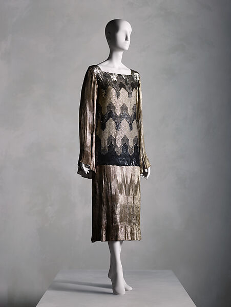 "Bataille", Paul Poiret  French, silk, glass, cellulose, French