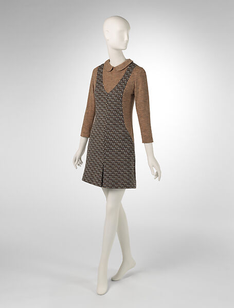 Dress, Mary Quant (British, London 1936–2023 Surrey), wool, British 