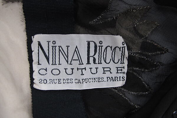 Dress, Nina Ricci (French, founded 1932), silk, French