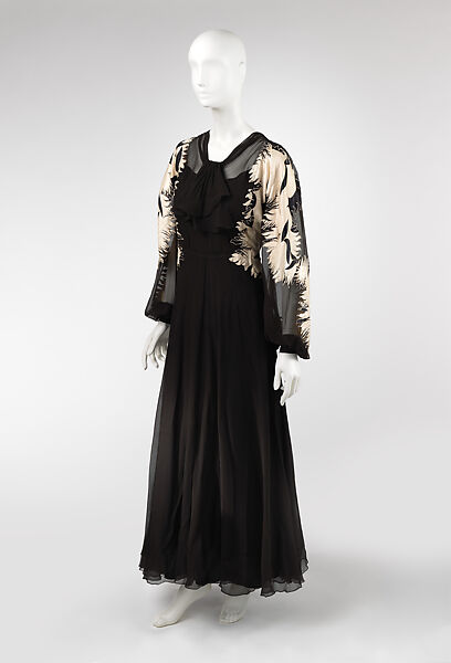 Dress, Nina Ricci (French, founded 1932), silk, French