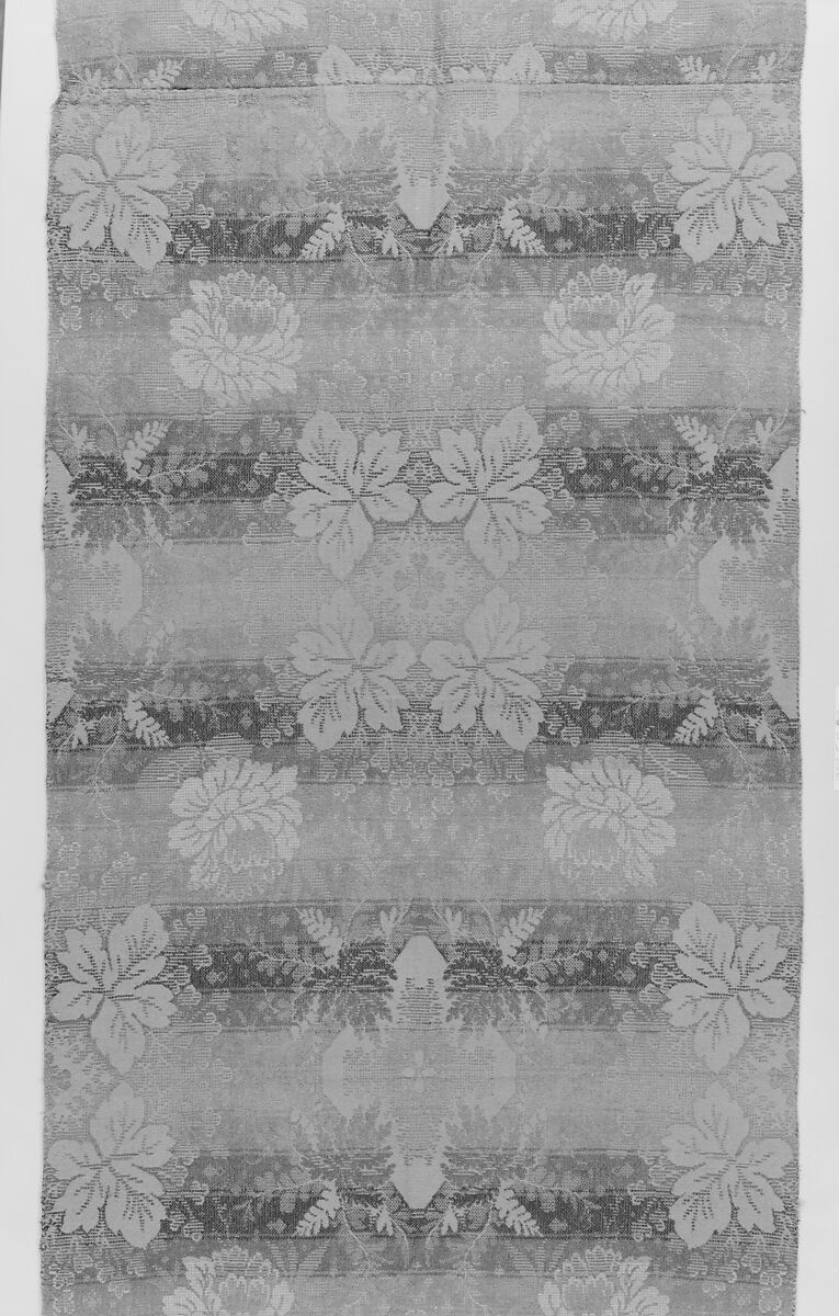 Woven carpet piece, Wool, woven, American