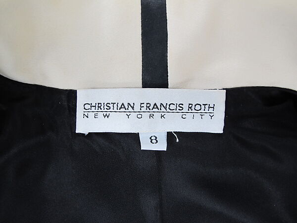 “Scribble” suit, Christian Francis Roth (American, born 1969), cotton/silk, American