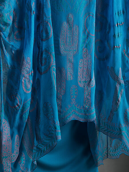 Ensemble, Zandra Rhodes (British, born 1940), silk, rayon, British