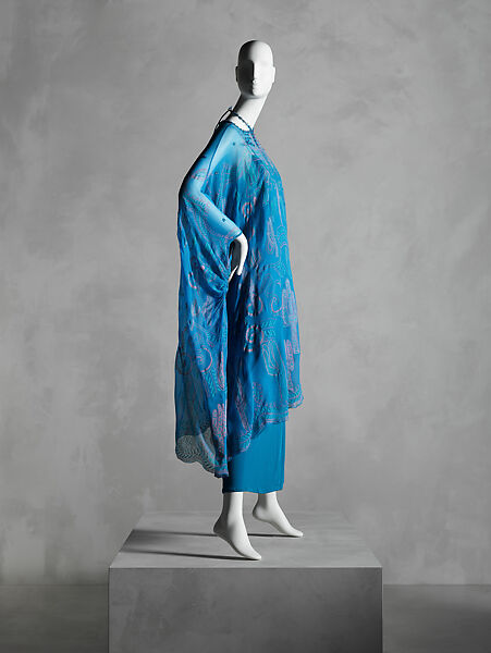 Ensemble, Zandra Rhodes (British, born 1940), silk, rayon, British