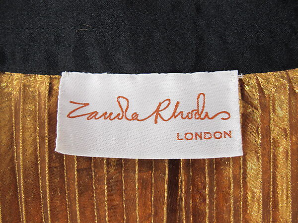 Ensemble, Zandra Rhodes (British, born 1940), silk, British