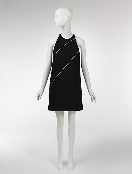 Dress, Stephen Sprouse (American, 1953–2004), cotton, metal, American 