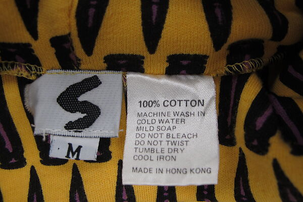 Ensemble, Stephen Sprouse (American, 1953–2004), cotton, American