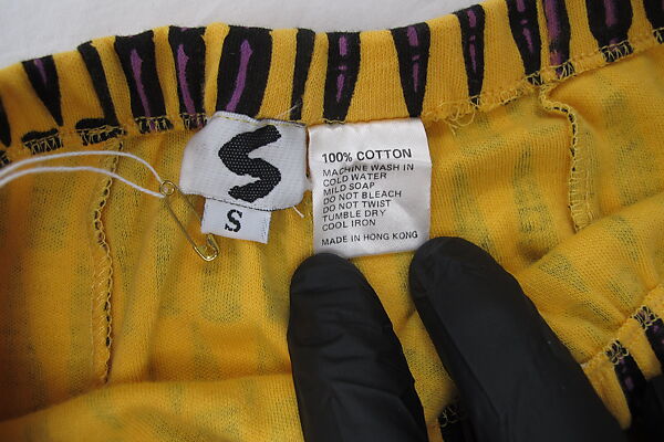 Ensemble, Stephen Sprouse (American, 1953–2004), cotton, American