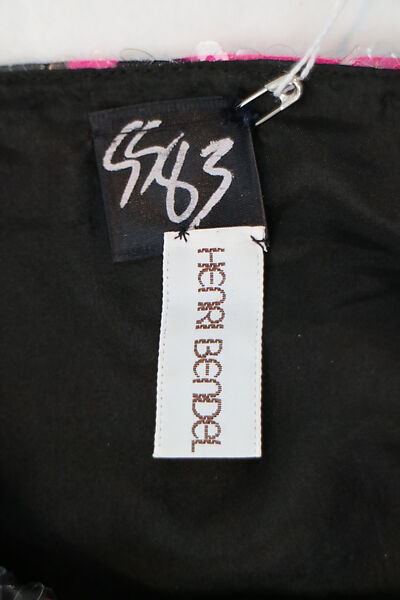 Dress, Stephen Sprouse (American, 1953–2004), Silk, synthetic, American