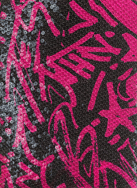 Dress, Stephen Sprouse (American, 1953–2004), Silk, synthetic, American