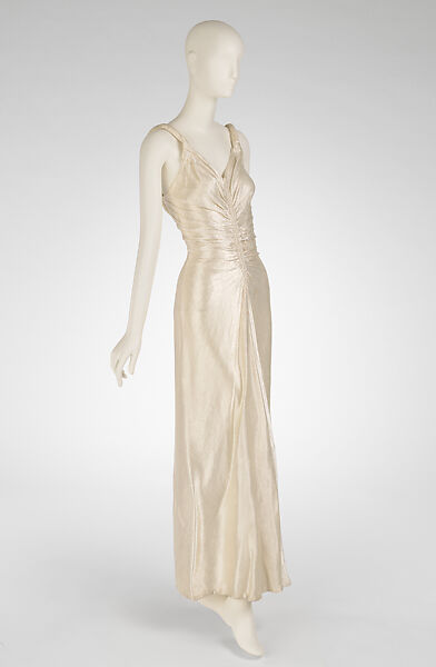 Dress, Schiaparelli (French, founded 1927), acetate/rayon, French