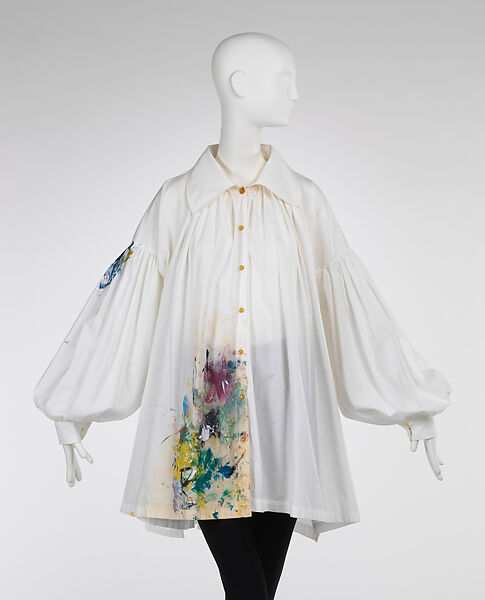 Shirt, Vivienne Westwood (British, 1941–2022), cotton, British 