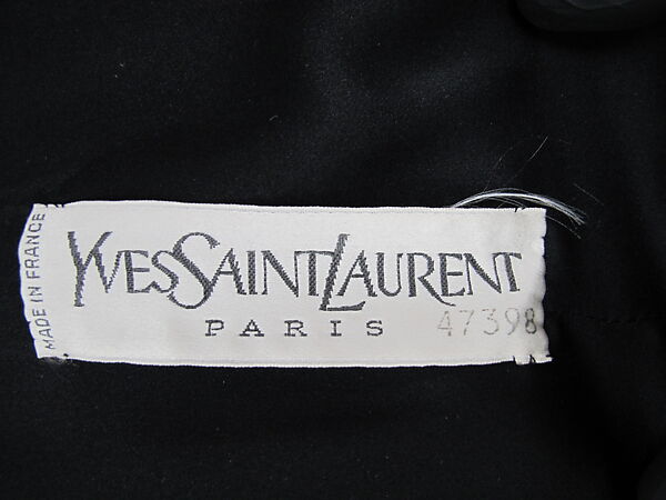 Dress, Yves Saint Laurent (French, founded 1961), silk, French