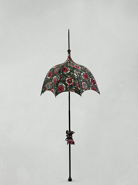 Parasol, Paul Poiret (French, Paris 1879–1944 Paris), silk, wood, French