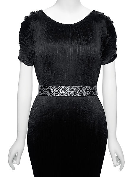 "Delphos", Fortuny (Italian, founded 1906), silk, glass, Italian