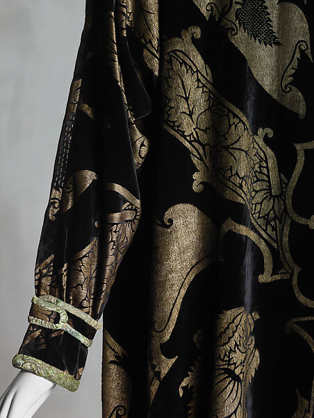 Coat, Fortuny (Italian, founded 1906), silk, silk/cotton, Italian