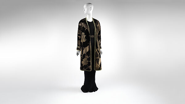 Coat, Fortuny (Italian, founded 1906), silk, silk/cotton, Italian