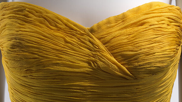 Evening dress, Jean Dessès (French (born Egypt), Alexandria 1904–1970 Athens), silk, French