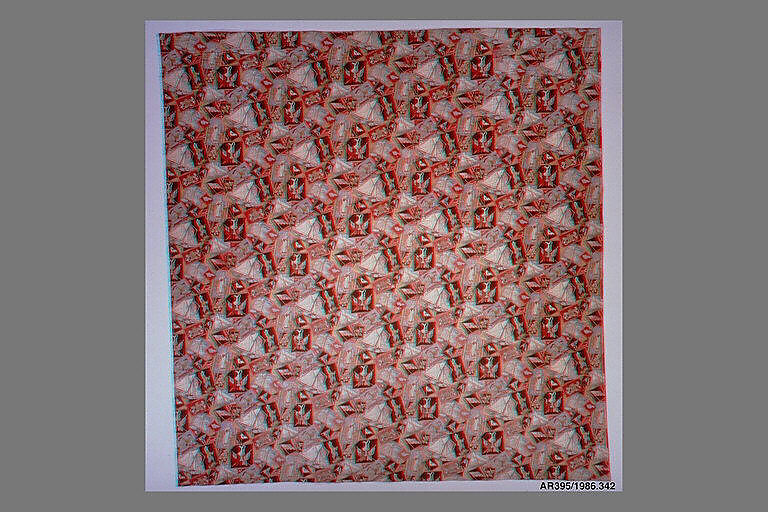 Wholecloth quilt, Cotton, American