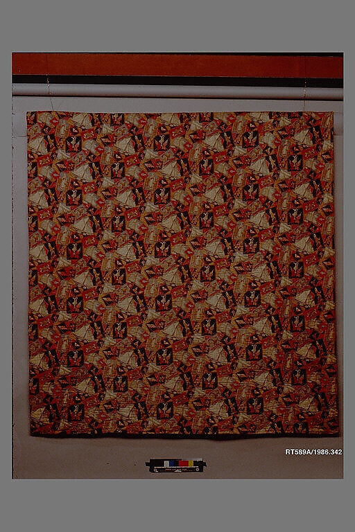 Wholecloth quilt, Cotton, American