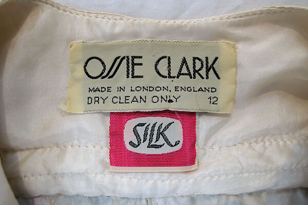 Dress, Ossie Clark (British, Oswaldtwistle 1942–1996 London), silk, British