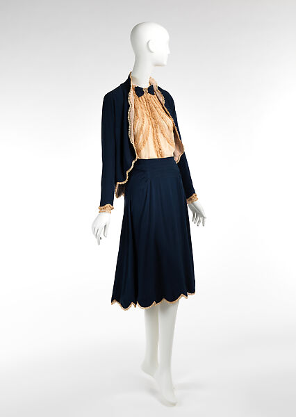 Suit, Callot Soeurs (French, active 1895–1937), silk, cotton, French 