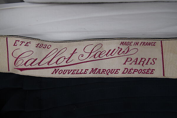 Suit, Callot Soeurs (French, active 1895–1937), silk, cotton, French