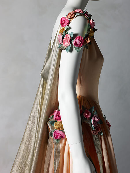 Dress, silk, Probably American
