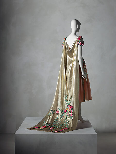Dress, silk, Probably American