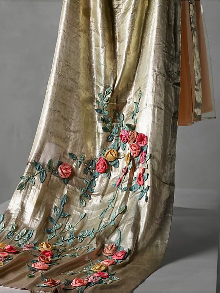 Dress, silk, Probably American