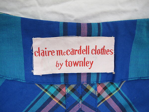 Ensemble, Claire McCardell (American, 1905–1958), cotton, American