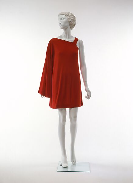 Dress, Jean Muir (British, 1966–2007), rayon, British