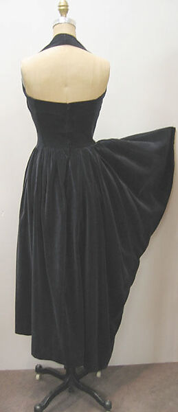 Dress, Comme des Garçons (Japanese, founded 1969), cotton, synthetic, Japanese