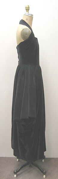 Dress, Comme des Garçons (Japanese, founded 1969), cotton, synthetic, Japanese