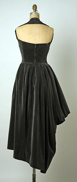 Dress, Comme des Garçons (Japanese, founded 1969), cotton, synthetic, Japanese