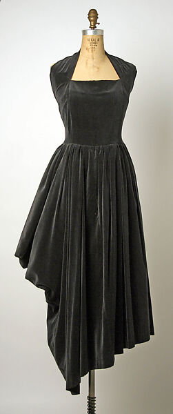 Dress, Comme des Garçons (Japanese, founded 1969), cotton, synthetic, Japanese 