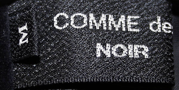 Dress, Comme des Garçons (Japanese, founded 1969), cotton, synthetic, Japanese