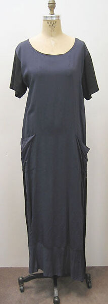 Dress, Comme des Garçons (Japanese, founded 1969), cotton, synthetic, Japanese 