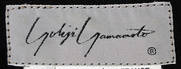 Dress, Yohji Yamamoto (Japanese, born Tokyo, 1943), cotton, Japanese