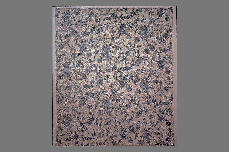 Wholecloth quilt, Cotton, British, probably