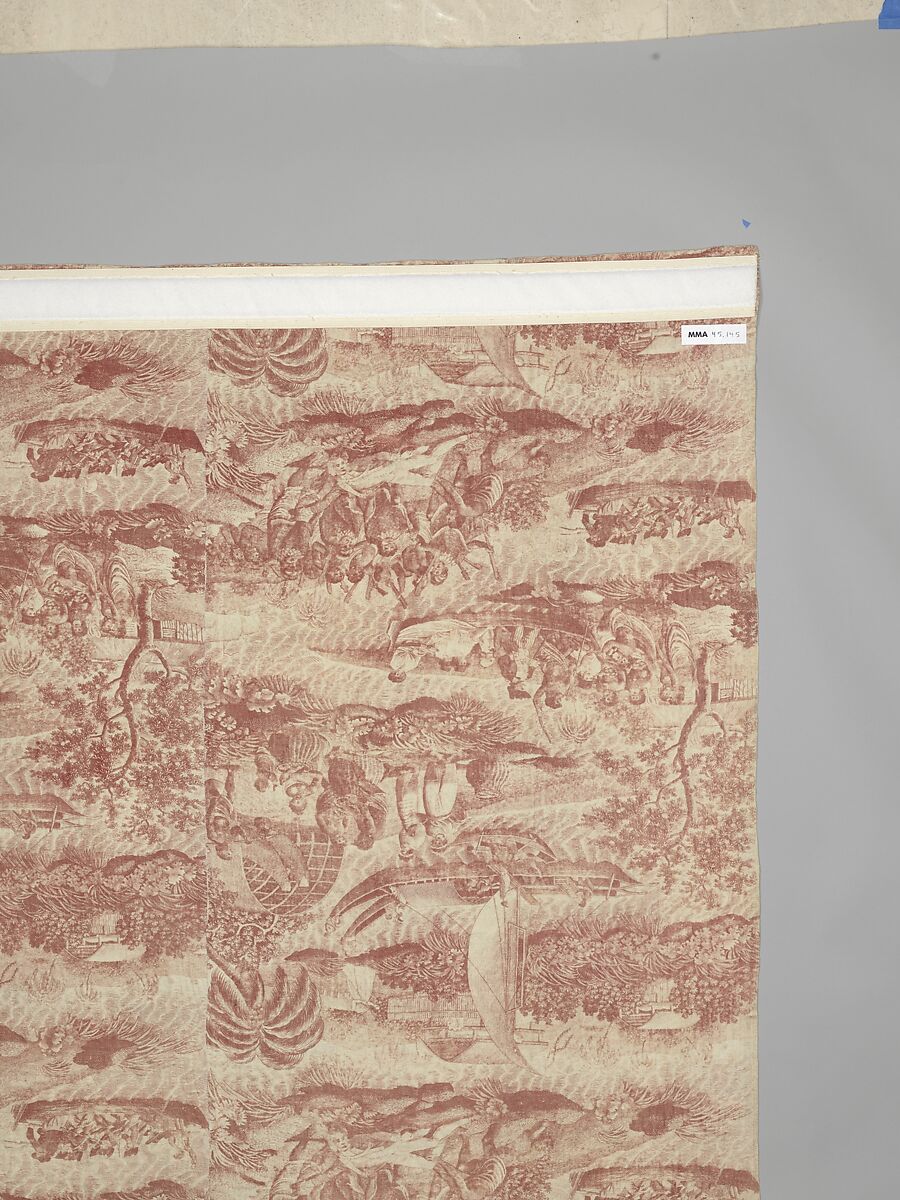 Wholecloth quilt, Cotton, British, probably