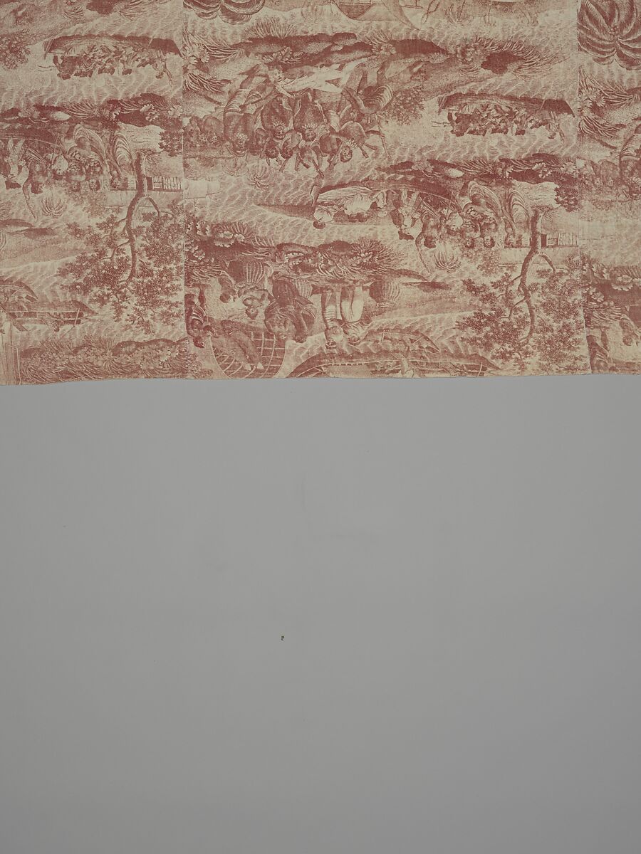 Wholecloth quilt, Cotton, British, probably