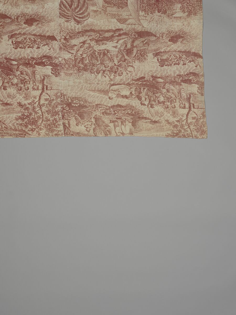 Wholecloth quilt, Cotton, British, probably